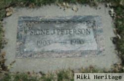 Signe J Peterson