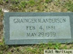 Grainger M Anderson