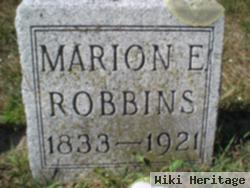 Marion E Robbins