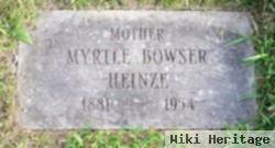 Myrtle Leah Bowser Heinze