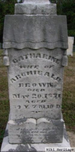 Catharine Bolinger Brown