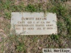 Capt Dewitt Bryun