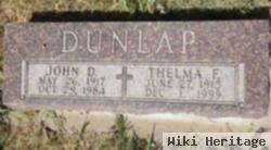 Thelma F Burns Dunlap