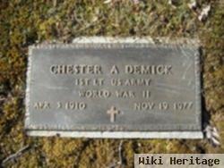 Lieut Chester Adam Demick