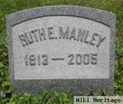 Ruth E Manley