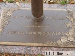 Adelia "nancy" Browder