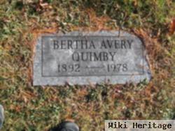 Bertha Avery Quimby