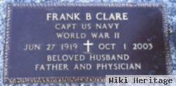 Capt Frank B Clare