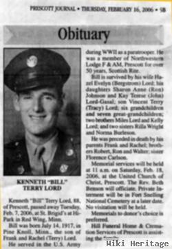 Kenneth Terry "bill" Lord