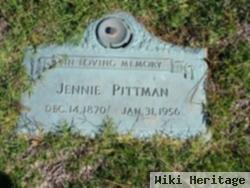 Virginia "jennie" Kemp Pittman