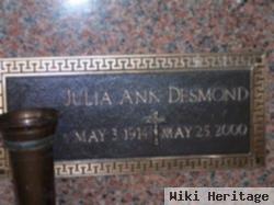 Julia Ann Templeton Desmond