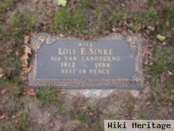 Lois E Van Landegend Sinke