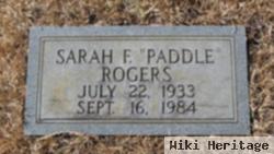 Sarah "paddle" Ferguson Rogers