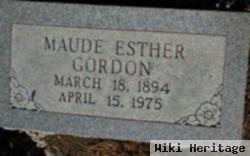 Maude Esther Calcote Gordon