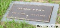Geraldine B Davis