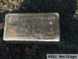 Dillard D Duff