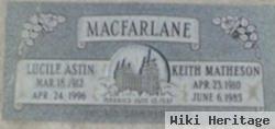 Lucile Mary Astin Macfarlane