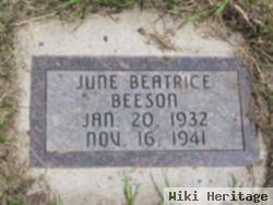 June Beatrice Beeson