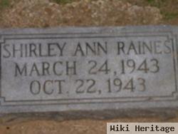 Shirley Ann Raines