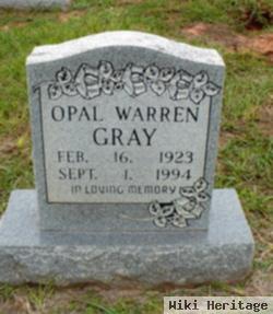 Opal Warren Gray