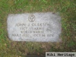 John J Oleksiw