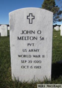 John O Melton, Sr