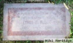 Ethel M Allen