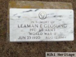 Leaman E Geosling