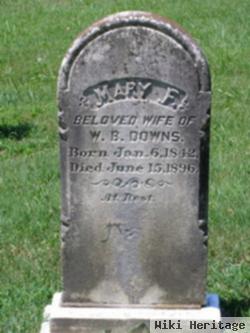 Mary F Downs