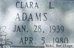 Clara L Adams