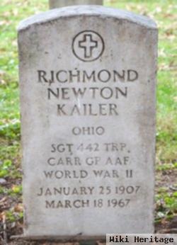 Sgt Richmond Newton Kailer