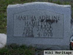 Martha Adeline Bruner Hamilton