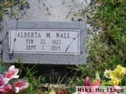 Alberta Marjorie Shoemaker Nall