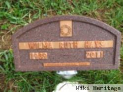 Wilma Ruth Litton Hays