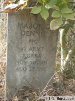 Maj D. Dennis