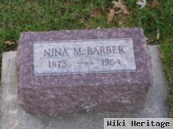 Nina M Barber