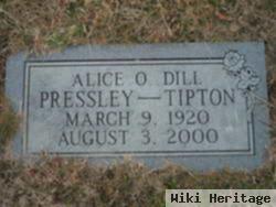 Alice O Dill Tipton