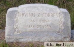 Irving Z Forbes