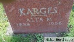 Alta M. Lindaman Karges