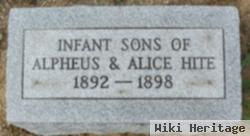 Infant Sons Hite