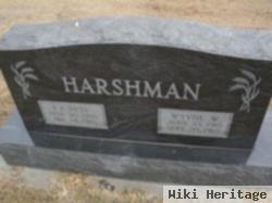 Floyd F "pete" Harshman