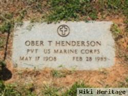 Ober T Henderson