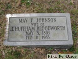 May F. Johnson Bloodworth