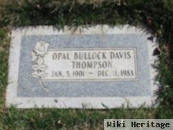 Opal Larue Bullock Davis Thompson