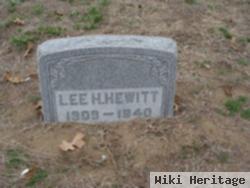 Lee H Hewitt