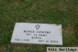 Pfc Royce Gentry