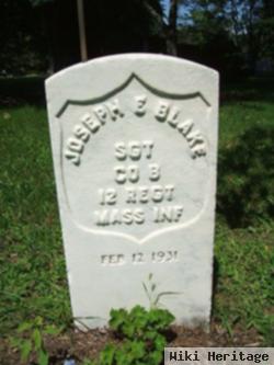 Sgt Joseph E. Blake