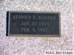 Bernice E Booher