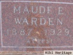 Maude E Warden