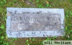 Lorraine B Carlson